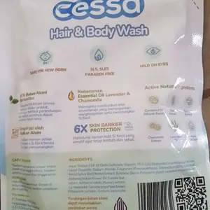 Cessa Hair & Body Wash Refill - Healthy Skin & Silky Smooth Hair 250 Ml