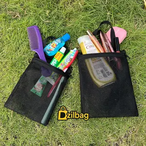 Totebag Jaring Mini Make Up Kosmetik Dzil - Pouch Jaring Sabun Serbaguna Real Pict