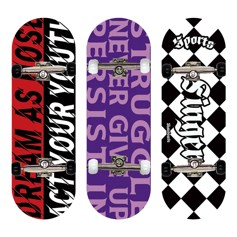 32MM finger skateboard Maple professional bearing wheel Children's toy Hyperbolic board Creative stress relief thumb skateboard novelty gift