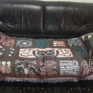 BRilliant Home Cover Sofa Penutup Sofa Jacquard Selimut Sofa Sofa Cover Selimut Bed Cover Saja 90*180cm 130*180cm 180*230cm 180*340cm