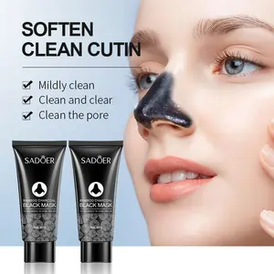 SADOER Bamboo Charcoal Clay Mask Blackhead Remove Angkat Komedo Masker Wajah Kotoran Kusam