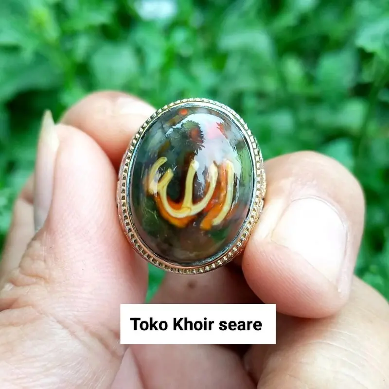 CINCIN BATU PANCAWARNA MINIMALIS SUPER MEWAH
