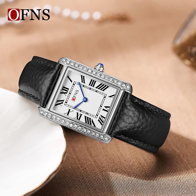 [Parker Watch] Đồng Hồ Da Bò Mặt Chữ Nhật Sang Trọng Cổ Điển, Bảo Hành Chính Hãng 3 Năm