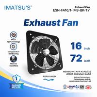 Gambar IMATSU'S Exhaust Fan 16 Inch 220V Kipas Hexos Hisap Tembok Besi Ventilasi Rumah Gudang Pabrik dari CKE Fan Official Kota Administrasi Jakarta Barat 1 Tokopedia
