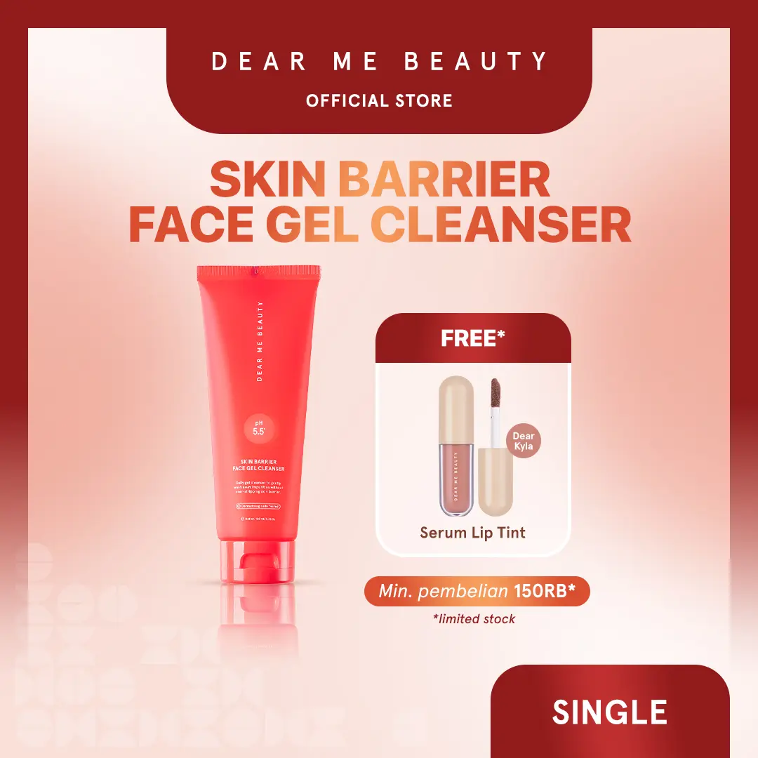 [Belanja 150rb Free Dear Kyla] Dear Me Beauty Skin Barrier Face Gel Cleanser Pembersih Wajah