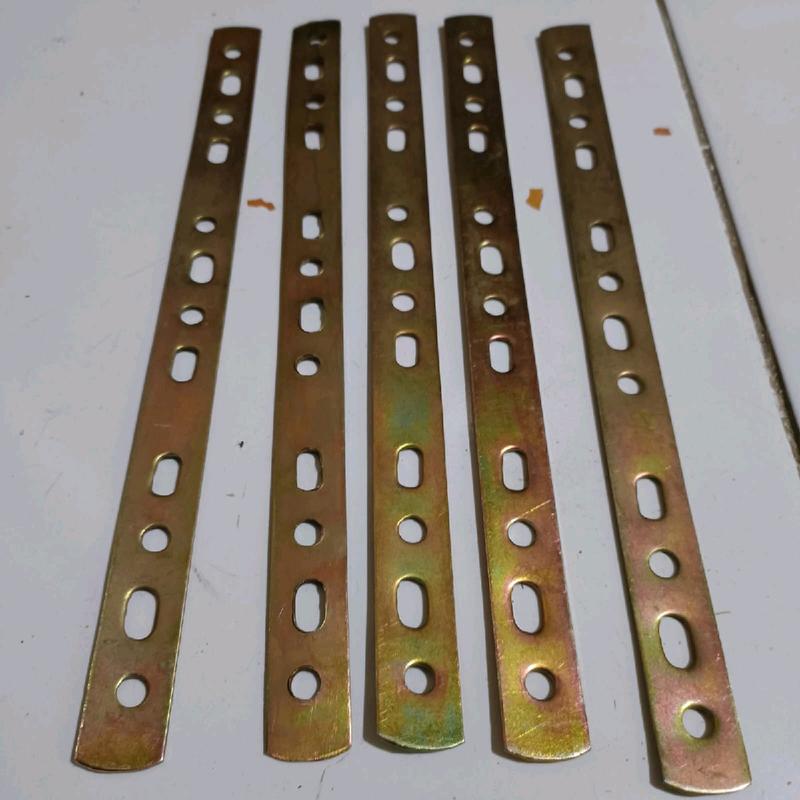 Breket plat bolong tebel breket lampu tebal breket plat besi bolong tebal untuk semua motor Motorcycle Kendaraan 2
