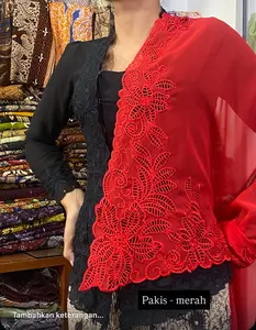 kain bordir PAKIS murah meriah