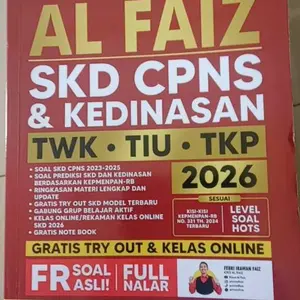 Buku AL FAIZ SKD CPNS dan KEDINASAN 2026