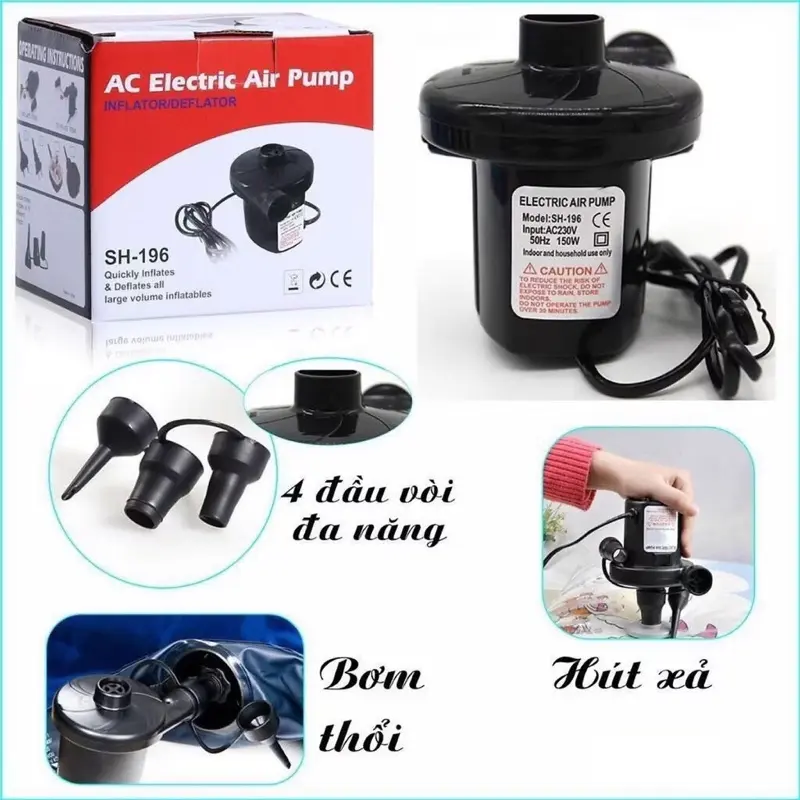 Bơm điện cho bể bơi SH 196
