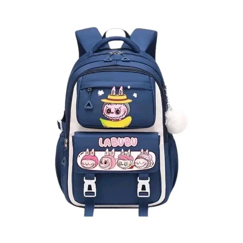Tas Ransel Anak Perempuan Motif Lucu Labubuu TK SD Tebal dengan Banyak Bonus - Fashion 8