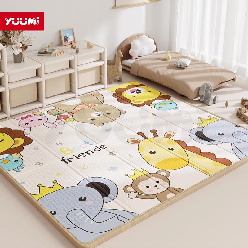 Thảm Xốp Cho Bé Yuumi Thảm Cuộn Phủ Xpe 2 Mặt Dày 2cm Thảm Xốp Không Methanol, Chống Nước - Chống Trượt, An Toàn Cho Bé