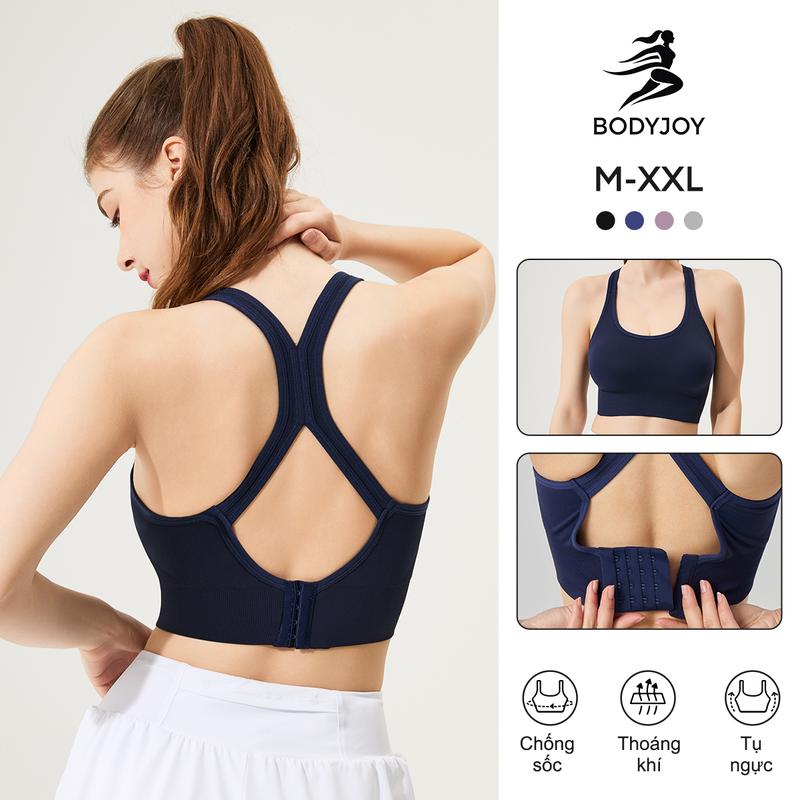 Angel Mommy Áo ngực thể thao cường độ cao dành cho nữ áo vest chạy bộ chống…