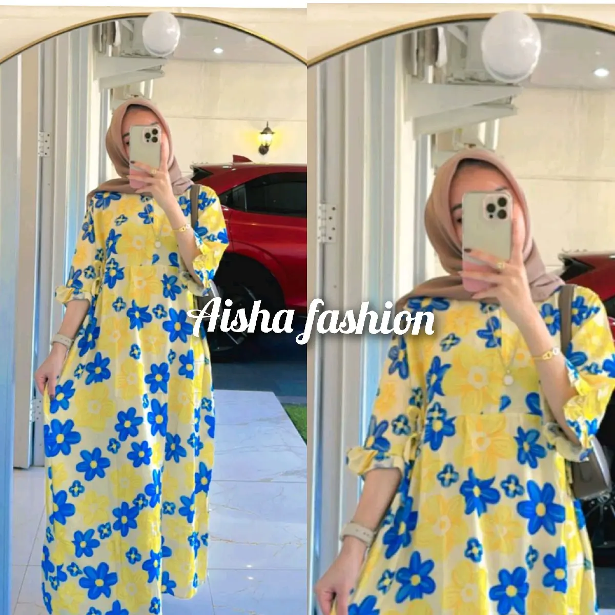 Dress Busui Rayon Kekinian Viral untuk Wanita Dewasa - Midi, Baju, Remaja, Casual, Pesta, Bumil, Panjang