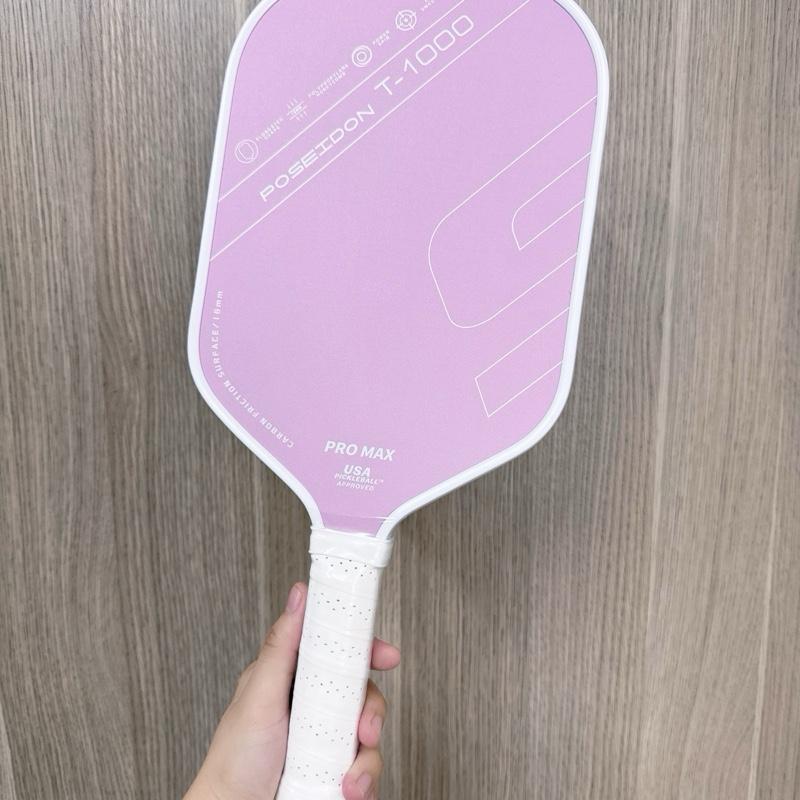 Vợt pickleball t700 t1000 promax mặt carbon siêu nhám tặng kèm quan can