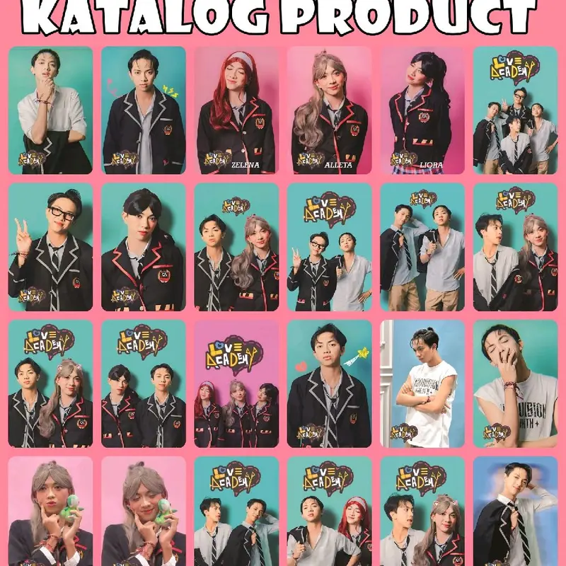 PREMIUM 50 PCS Photocard KORI LOVE ACADEMY 1