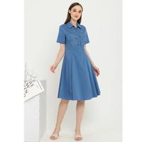 Gambar *Ready Stok* SISTER'S - Dress Katun Y8592 (ZE) - Krem, L dari Sisters Fashion Group Kota Administrasi Jakarta Utara 5 Tokopedia