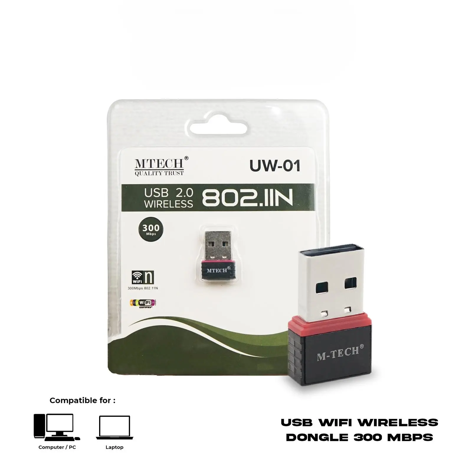 USB Dongle Wireless WIFI Receiver USB Adapter 802.11N 150Mbps Portable