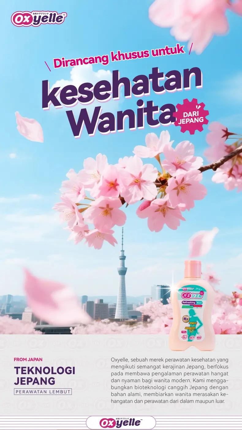 Feminine Wash & Gel Herbal Wanita – Perawatan Area Intim, Sensasi Hangat, Segar, Tekstur Lembut, Tidak Lengket, Untuk Perawatan Harian (100g / 1pcs)