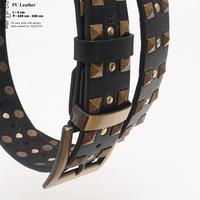 Gambar TALOCCO Ikat Pinggang Kulit Aksesoris Sabuk Metal Belt Vintage Bahan Kulit dan Metal Gaya Klasik dan Tradisional - Hitam, 105 cm dari TALOCCO Kota Administrasi Jakarta Pusat 4 Tokopedia