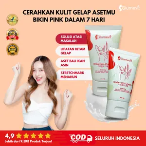 [Special Diskon] Paket 1 Pcs Glumevit Underarm Cream - Cream Pemutih Ketiak dan Selengki