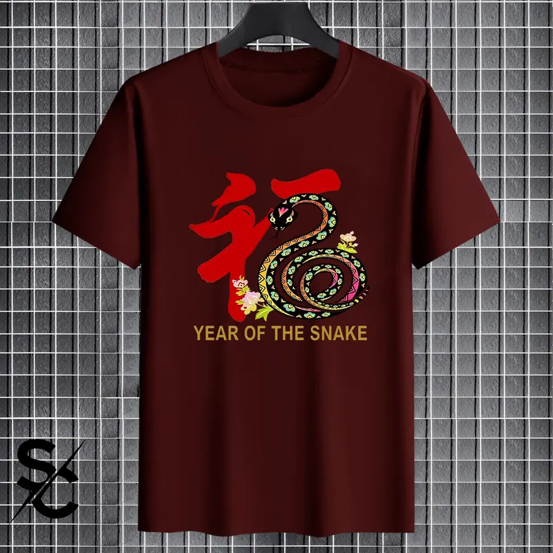 KAOS SNAKE BATIK TAHUN ULAR 2025 PRIA/WANITA DISTRO LENGAN PENDEK COTTON COMBED 24s BASIC T-SHIRT UNISEX TERBARU 0