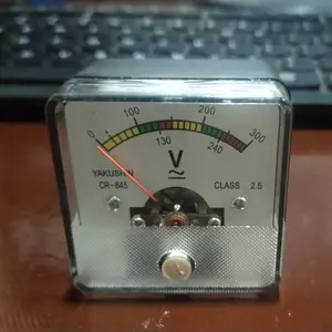 VOLTMETER ANALOG JARUM 0 - 300 VOLT