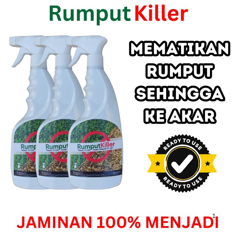 Spray Racun Rumput Ready to use - 500ml bottle - Rumput Killer - TikTok ...