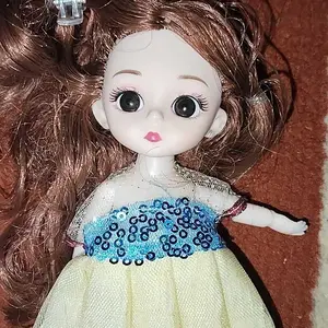 Boneka Princess Yuna 17cm Boneka Bjd Mini 17cm Mainan Bjd Putri Imut Anak Perempuan Mainan Boneka