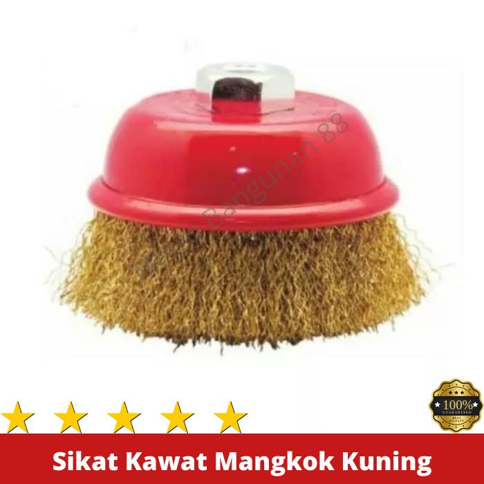 Kawat Sikat / Kawat Sikat Kuningan 3 inch 2