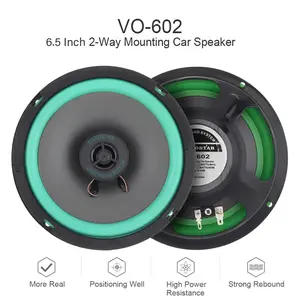 TaffSTUDIO Roadstar Speaker Subwoofer Mobil HiFi 6.5 Inch 160W 1 PCS - VO-602