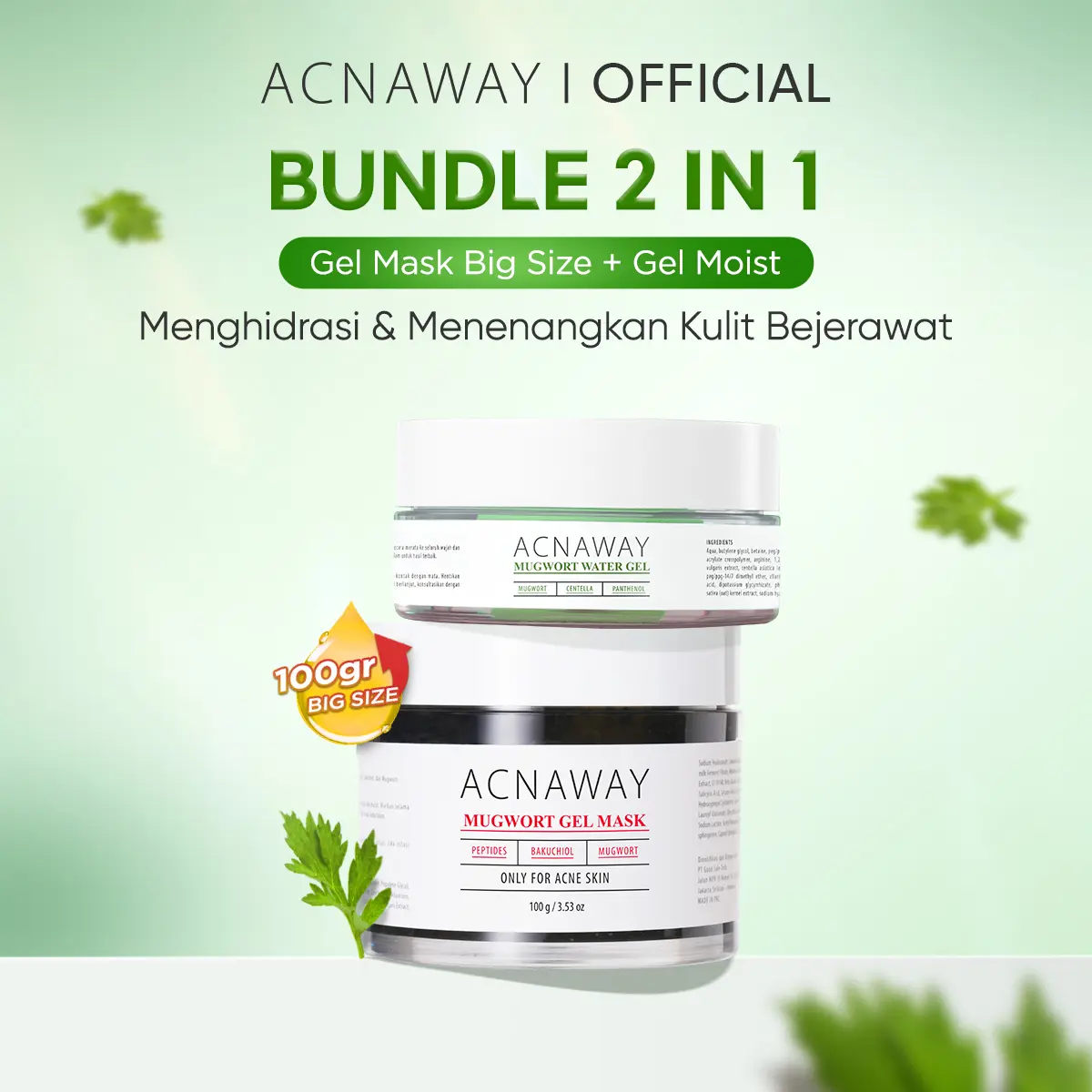 2 in 1 Gel Mask BIG+Gel Moist