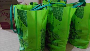 Product Review of isi 12 Tas Parsel Idul Fitri standar grosir / Goodie Bag Idul Fitri / Kantong Snack Souvenir parsel lebaran / tas lebaran idul fitri / tas kain lebaran from T**a 3