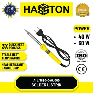 Hasston Solder Listrik Handle Plastik / Soldering Iron (3890)