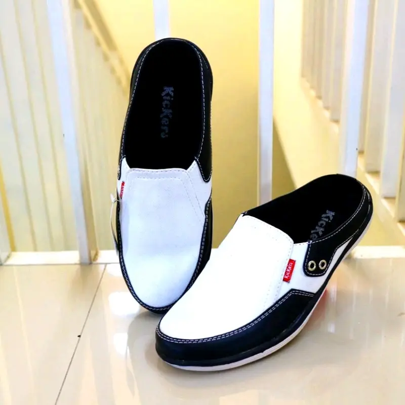 Promo cuci gudang / sepatu pria / sepatu slop / slop pria Shoes Karet 2
