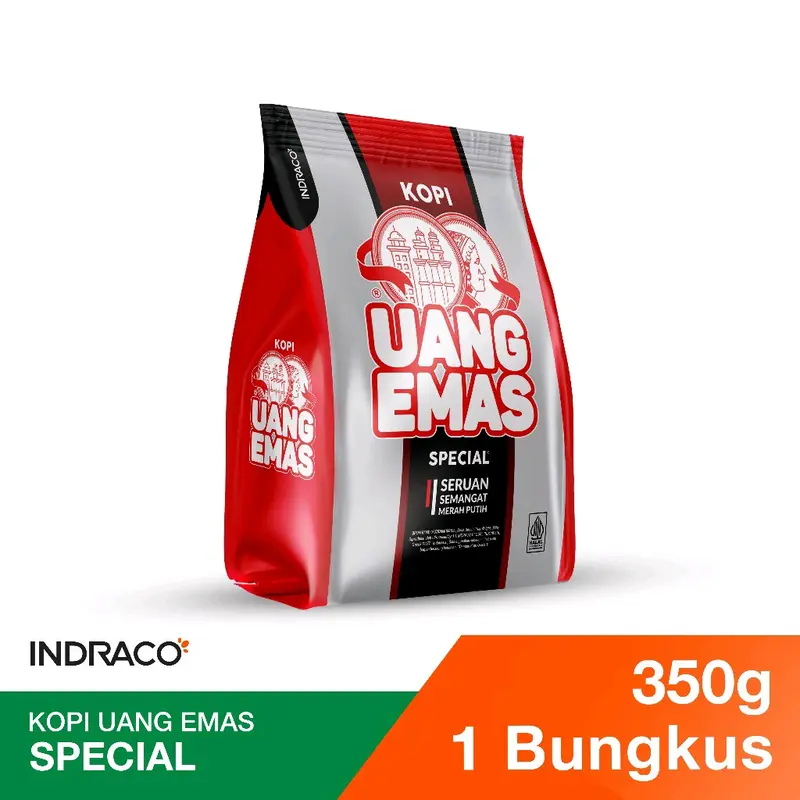 Kopi Bubuk Merk Uang Emas Special 350gr - Kopi Robusta Terbaik - Coffee 0