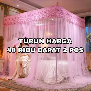 DISCON 40 RIBU DAPAT 2 PCS KELAMBU NYAMUK JUMBO DEWASA