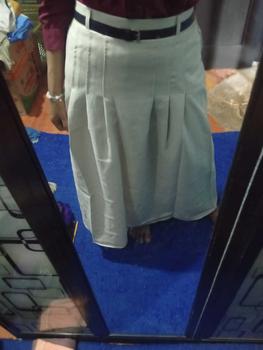 Product Review of TITIKSTORE.ID-Joy Skirt-rok flare Wanita Korean Style- Bahan semiwoll lokal_Model Panjang & Midi Bawahan Cewek Maxi from D**🤍 2
