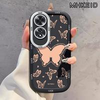 Gambar MHKEID Casing Hp untuk OPPO A60 4G Case Kupu-kupu Biru kepulan krim Silikon Softcase Casing - Gaya1, OPPO A60 4G dari MHKEID MALL Kab. Tangerang 3 Tokopedia