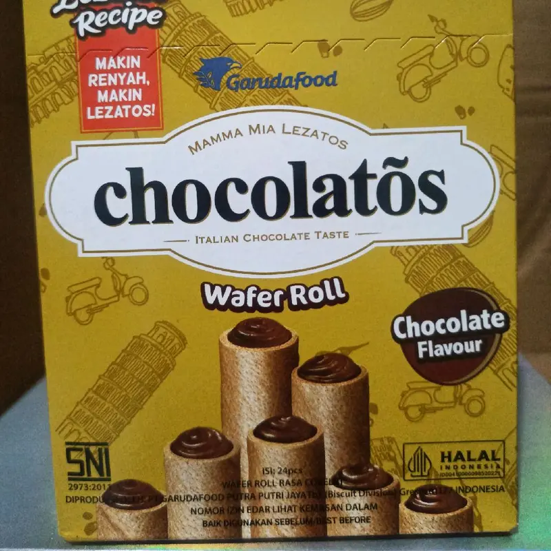 Gery chocolatos Rasa Cokelat 25pcs Wafer Gery chocolatos - cookis, wafer , 1