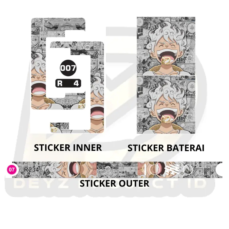 Set Stiker Variasi 233 Cutting Motorcycle 2