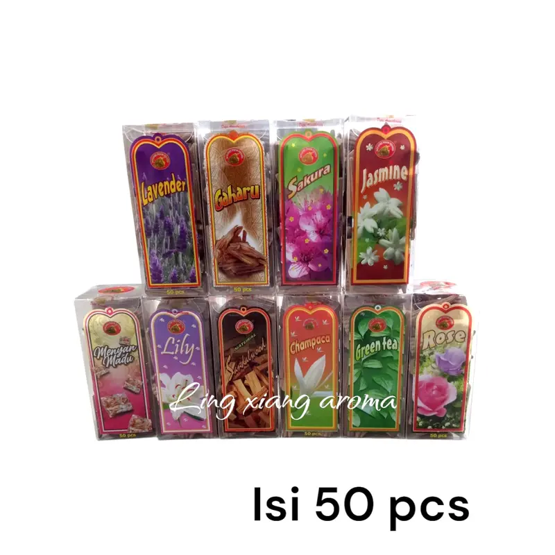 Dupa Kerucut Malaysia Wangi Aromaterapi Pengharum Ruangan Isi 50 Pcs 4