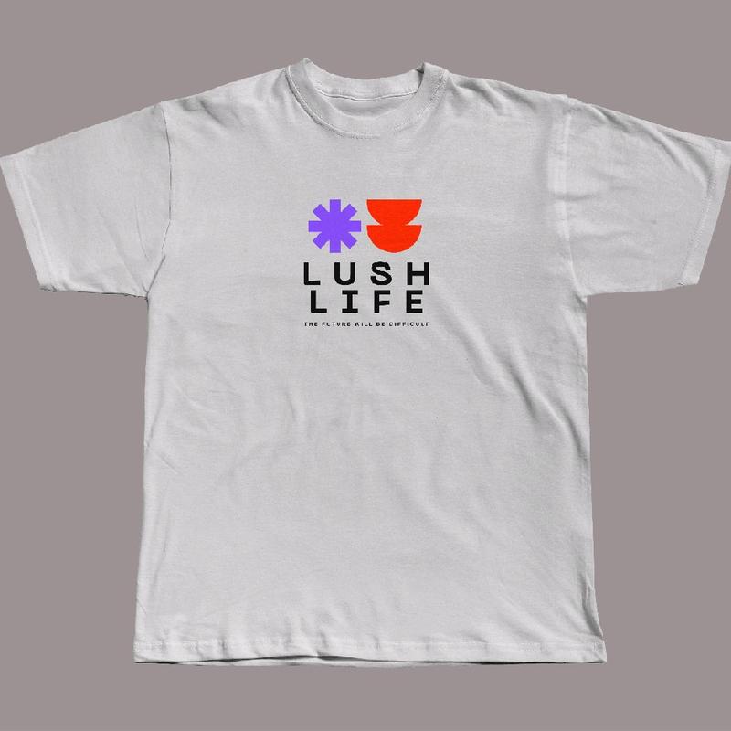 kaos obero lush life tshirt kaos pria wanita cotton combed 24s Distro Dewasa Unisex 0