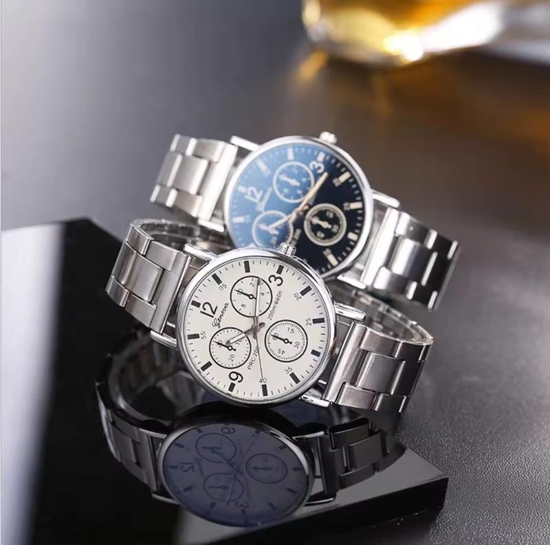 Product Introduction of Jam Tangan Pria Wanita GENEVA Analog Elegan Stainless stell Quartz 15