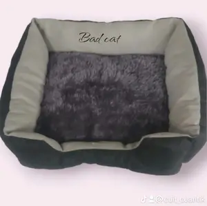 Kasur kucing bad kotak cantik empuk hangat dan murah