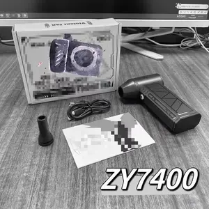 Kipas Turbo Bertenaga Tinggi Brushless Mini Portabel Kipas Outdoor Genggam 130.000 RPM Mini Blower Penyedot Debu