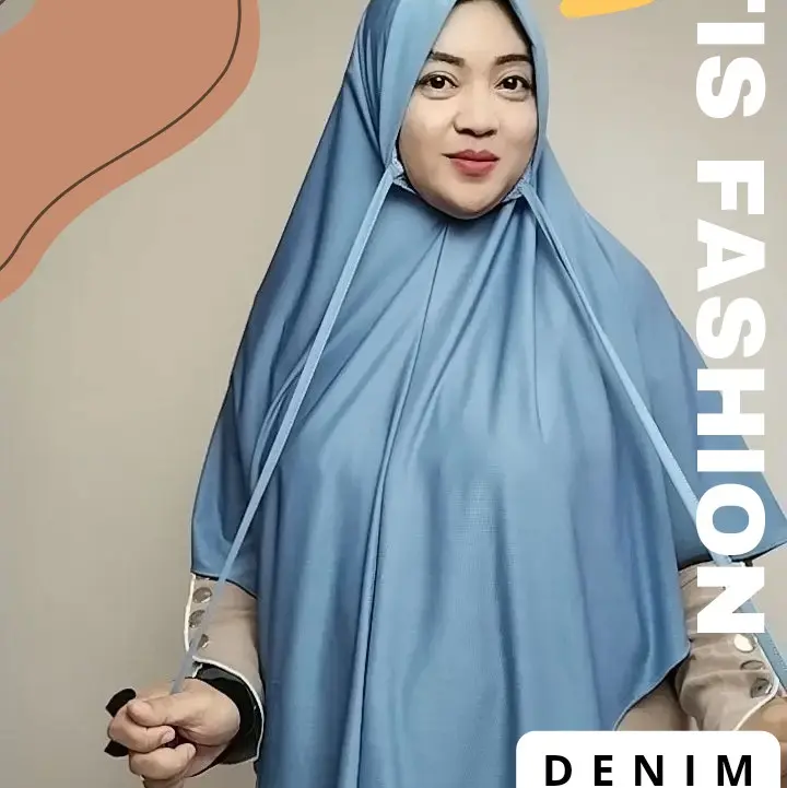 Jilbab Tali Khadijah Syar'i Muslim Instan Kerudung Wanita Syari Bergo Dewasa