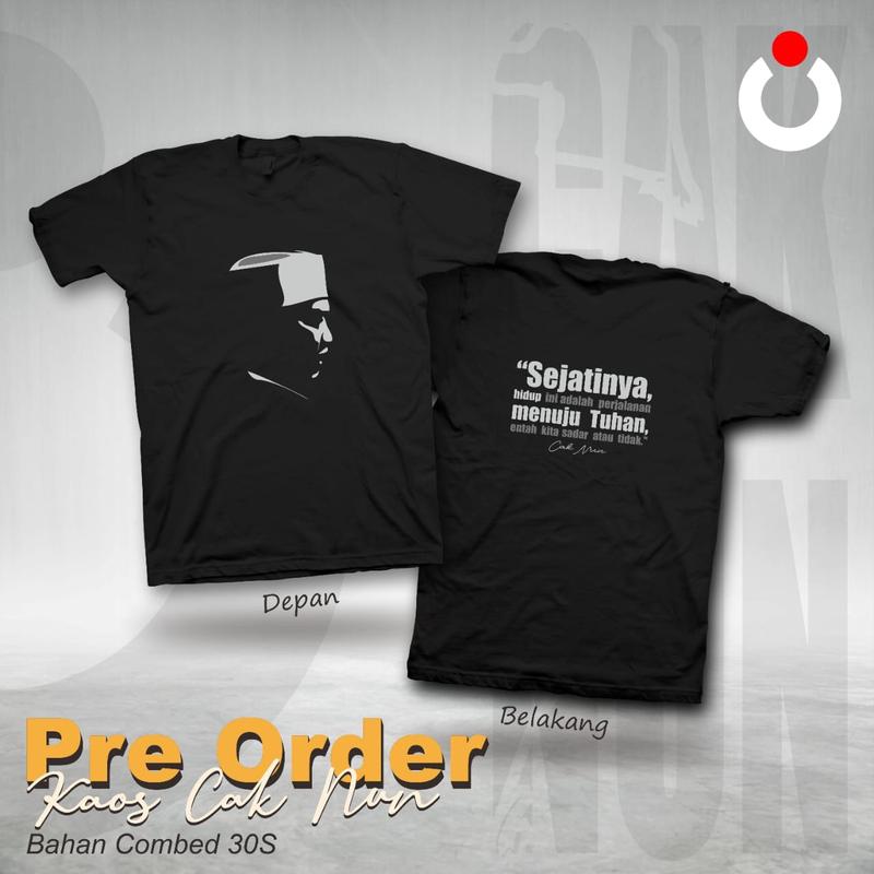 Kaos CAK NUN kata kata mutiara motivasi kaos Distro murah dan simple 6