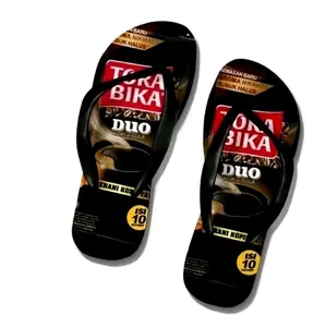 Sandal Jepit Pria Terbaru Nyaman Untuk Sehari-hari Dengan Desain Kopi Modern Dan Tahan Lama Sendal Kasual