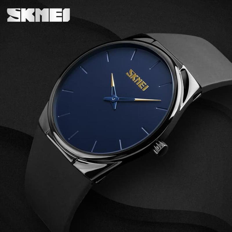 Jam Tangan Pria / SKMEI 1601 Soft Band Analog Watches / Jam Tangan Analog Original / SKMEI 1
