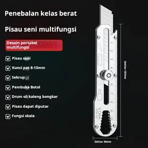 Pisau dapur yang ditempa dengan tangan murni memotong pisau pengiris serbaguna pisau dapur rumah tangga